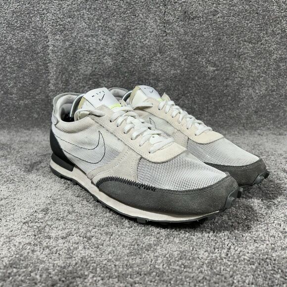 Nike Daybreak Type N.354 CJ1156-100 Mens 10.5 White Black Waffle Running Shoes - Picture 2 of 12